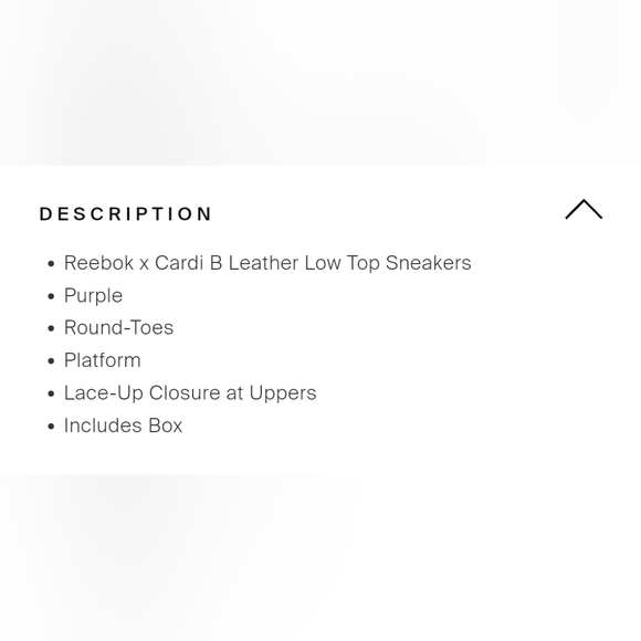 Cardi B x Reebok - Picture 2 of 6